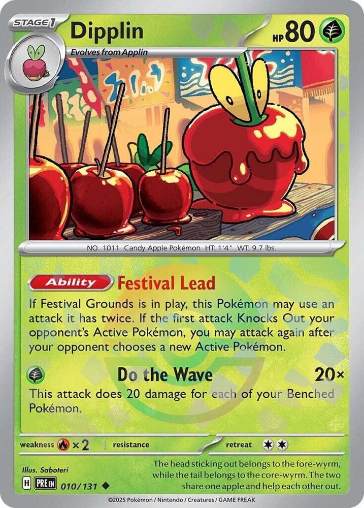 Dipplin 010/131 (SV: Prismatic Evolutions) - Poke Ball Holofoil