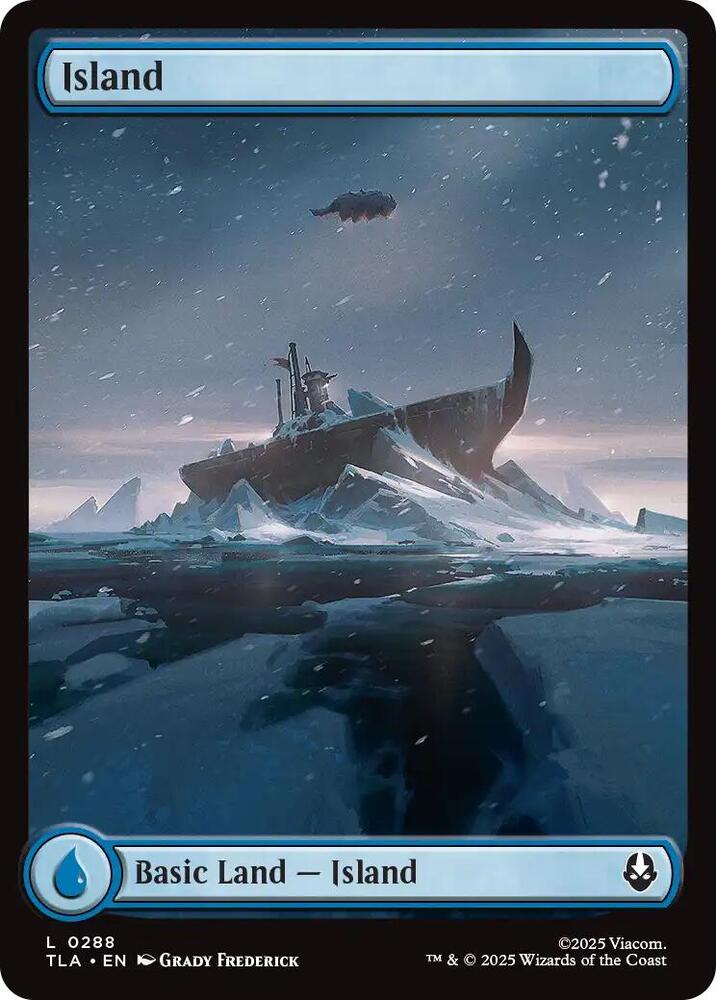Island 0288 288 (Avatar: The Last Airbender) - Full Art Foil