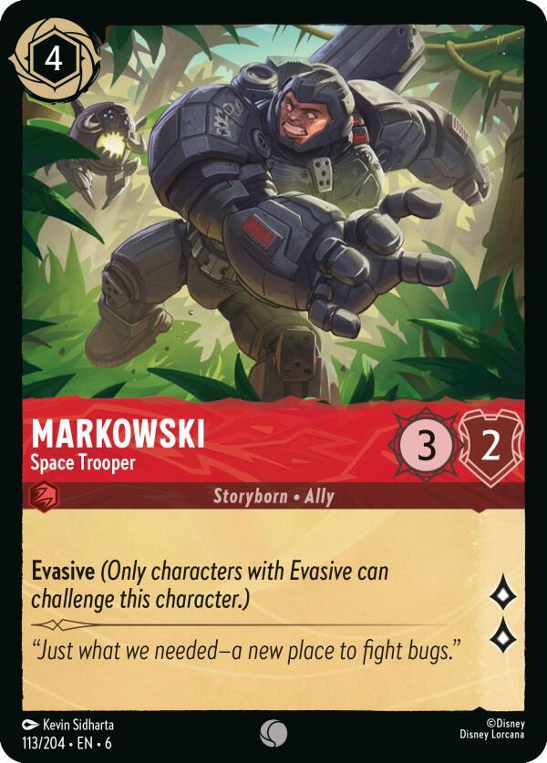 Markowski, Space Trooper 113/204 (Azurite Sea)