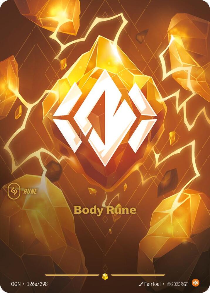 Body Rune 126a/298 (Origins) - Foil