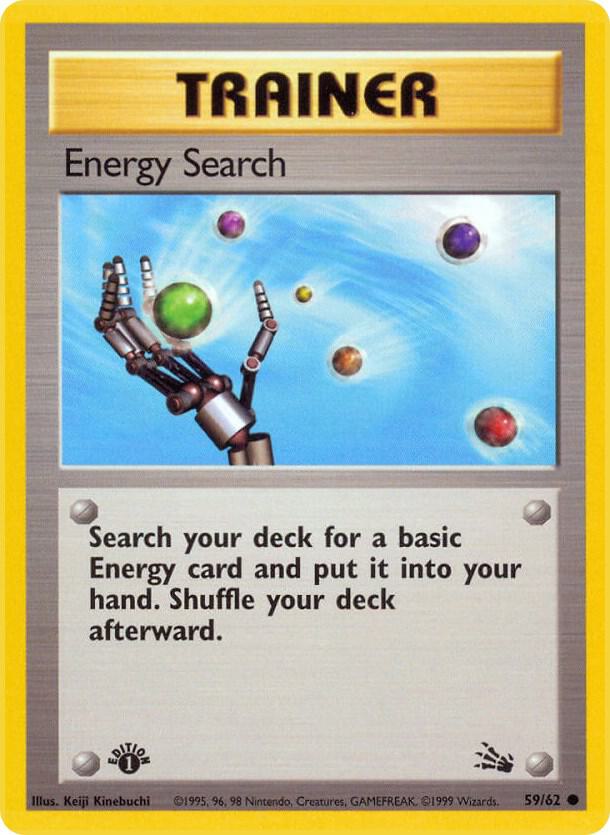 Energy Search 59/62 (Fossil) - 1st Edition