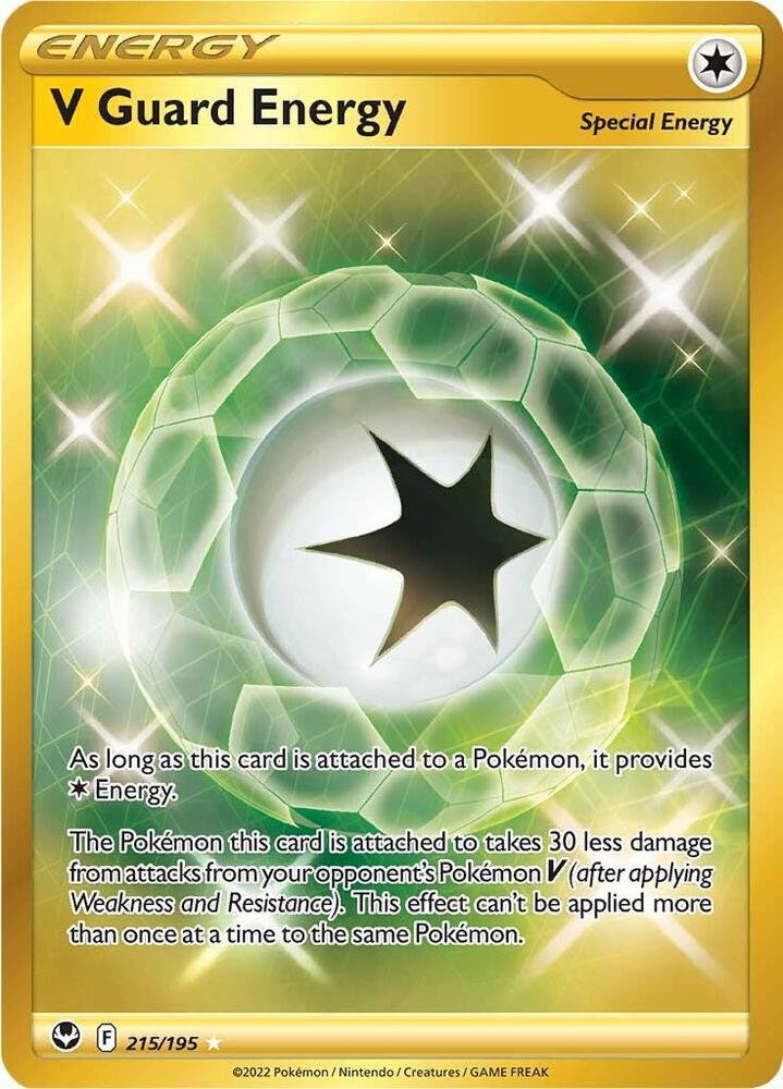 V Guard Energy Secret 215/195 (SWSH12: Silver Tempest) - Holofoil