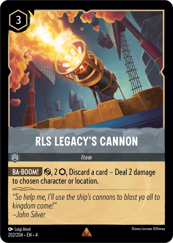 RLS Legacy's Cannon 202/204 (Ursula's Return) - Cold Foil