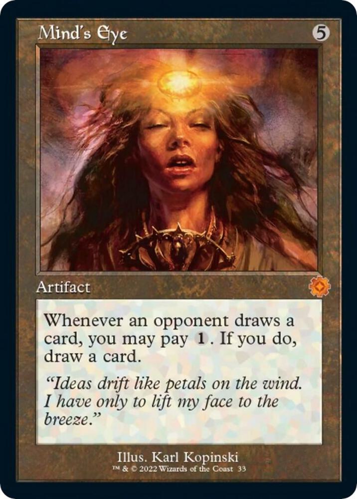 Minds Eye 33 (The Brothers' War: Retro Frame Artifacts)