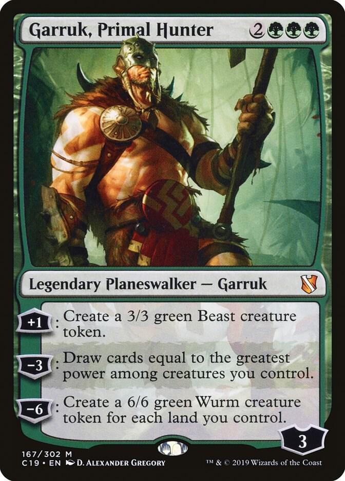 Garruk, Primal Hunter 167 (Commander 2019)