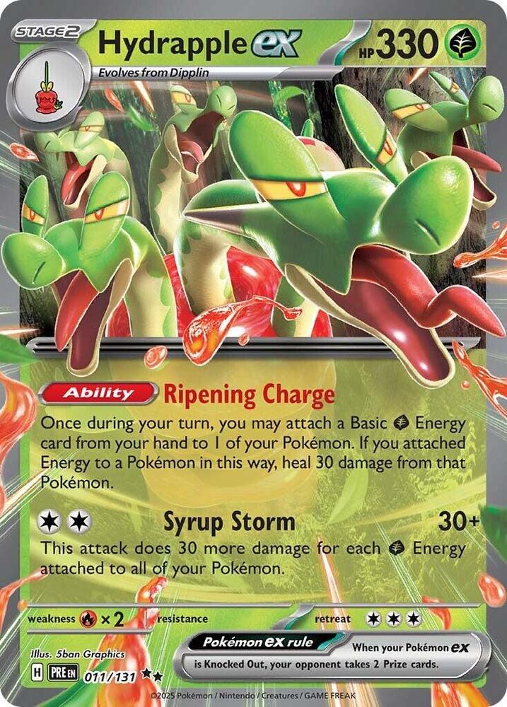 Hydrapple ex 011/131 (SV: Prismatic Evolutions) - Holofoil