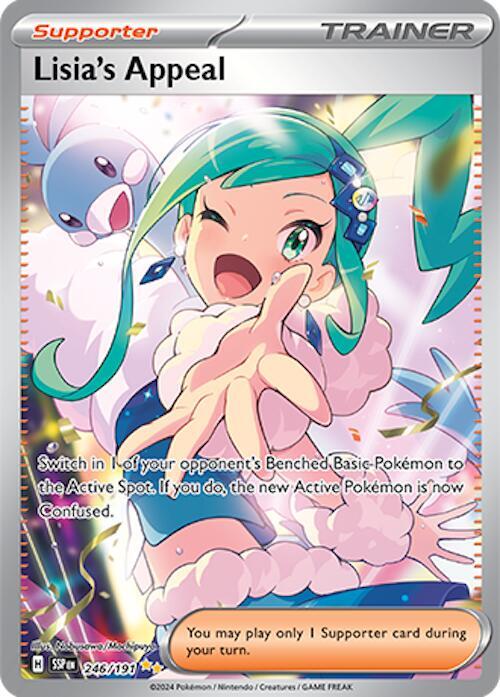Lisia's Appeal 246/191 (SV08: Surging Sparks) - Holofoil