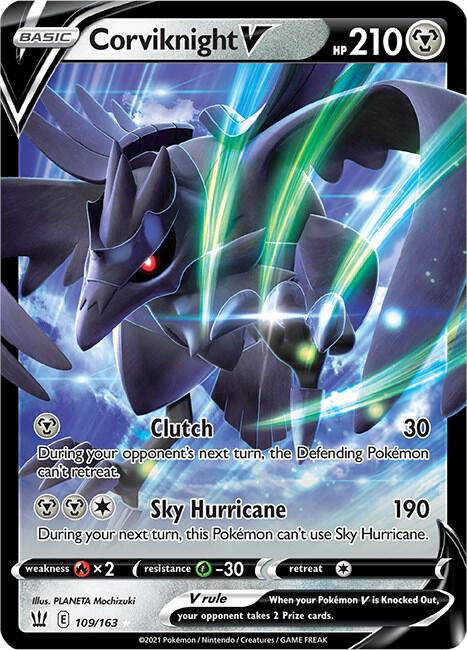 Corviknight V 109/163 (SWSH05: Battle Styles) - Holofoil
