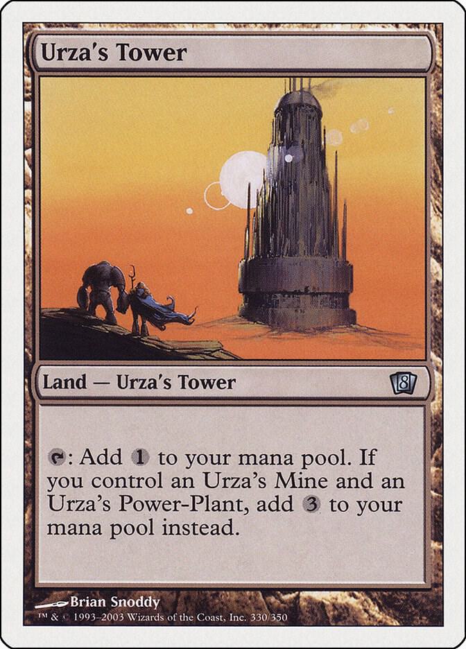 Urza's Tower 330/350 (8th Edition)