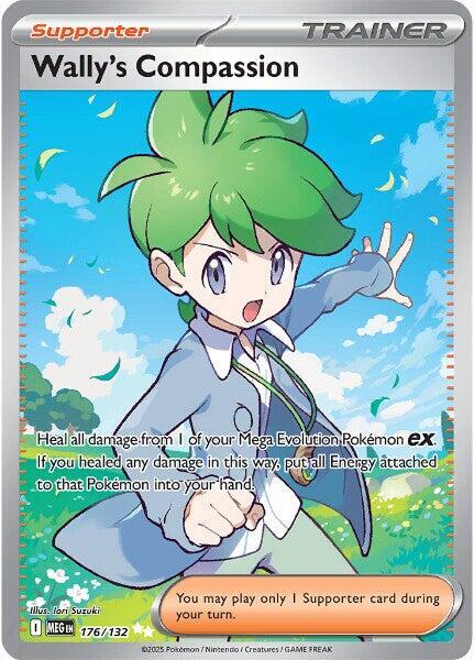 Wally's Compassion 176/132 (ME01: Mega Evolution) - Holofoil