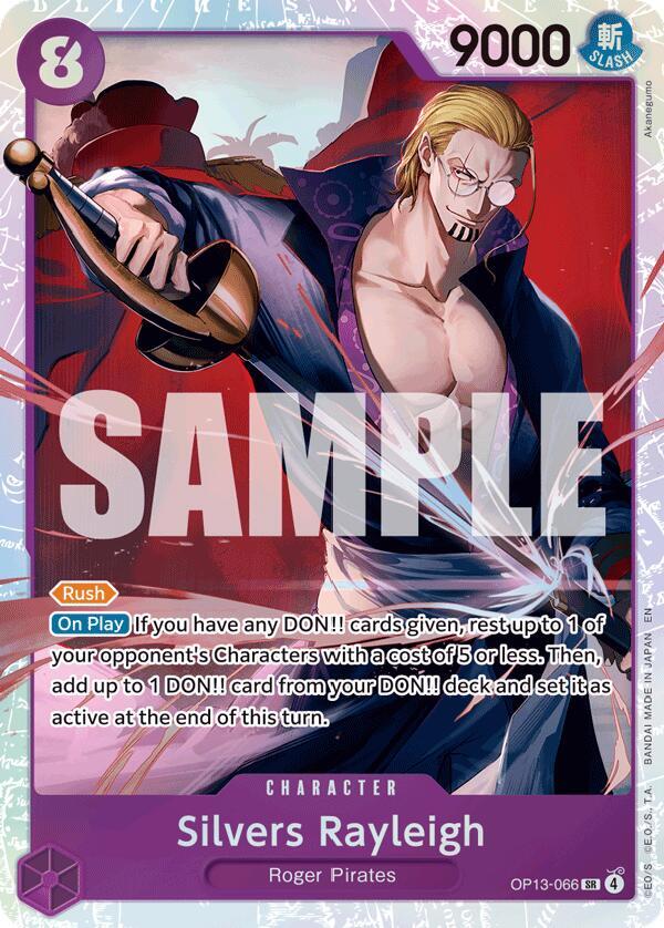 Silvers Rayleigh OP13-066 (Carrying On His Will) - Foil