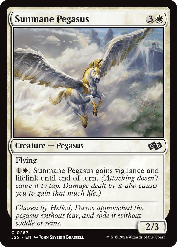 Sunmane Pegasus 267/779 (Foundations Jumpstart)