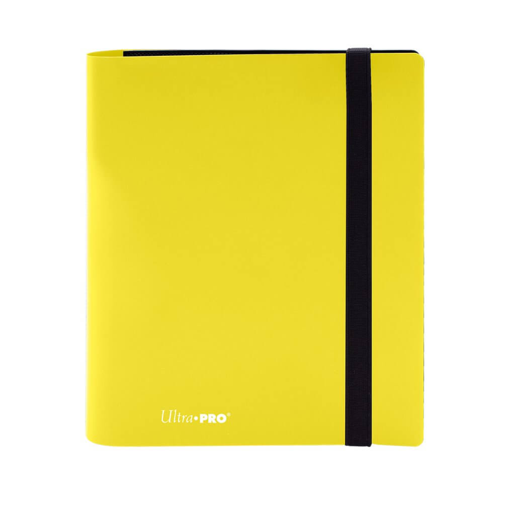 ULTRA PRO 4PKT - ECLIPSE PRO-Binder - Lemon Yellow