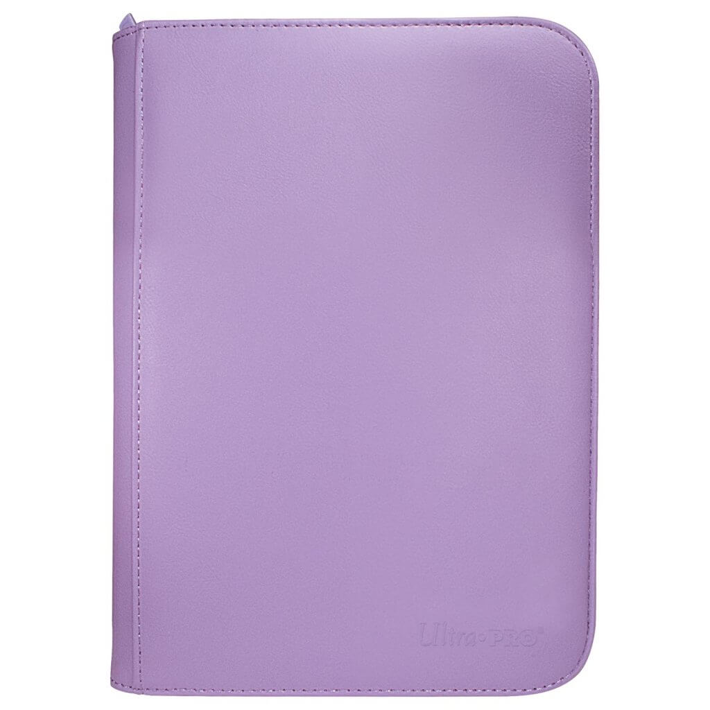 ULTRA PRO Binder - Vivid 4 Pocket Zippered Pro-Binder: Purple
