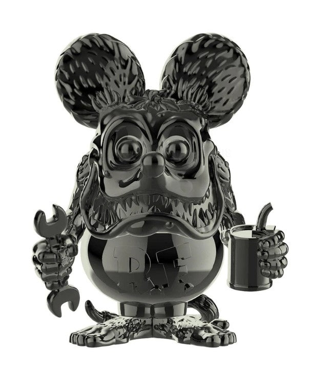 Rat Fink (Grey Chrome) #15 RatFink 2019 Summer Convention Limited Edition Exclusive Pop Vinyl Figure Funko