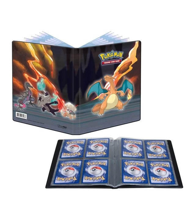 ULTRA PRO Pokémon - Portfolio Folder - 4PKT Charizard Scorching Summit