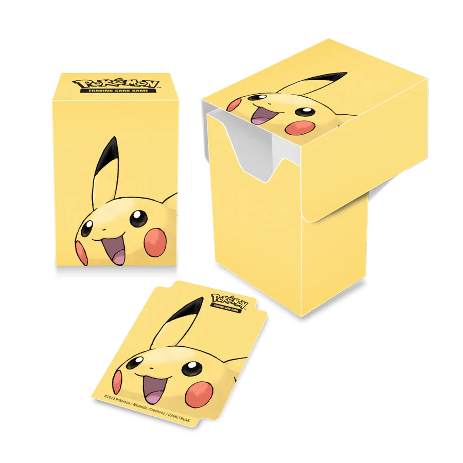 ULTRA PRO Pokémon - Pikachu Full View Deck Box