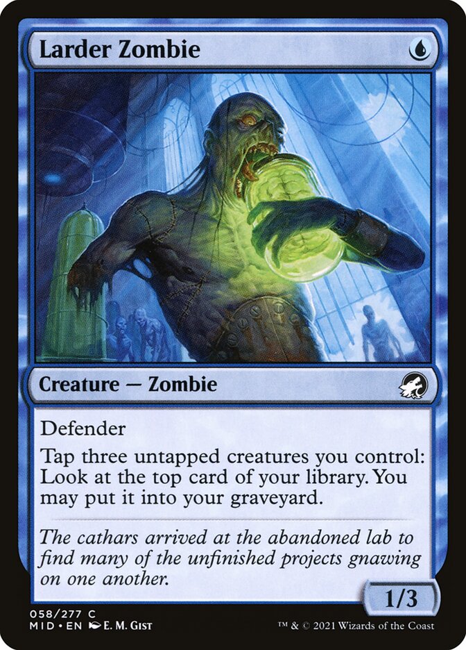 Larder Zombie 58/277 (Innistrad: Midnight Hunt)