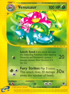 Venusaur 067/165 (Expedition)