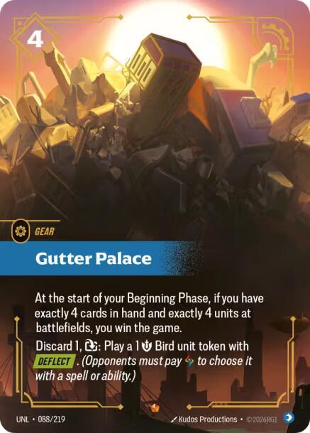 Gutter Palace 088/219 (Unleashed) - Foil
