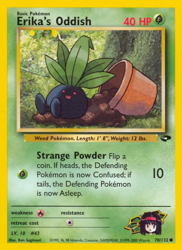 Erika's Oddish 070/132 (Gym Challenge) - Unlimited