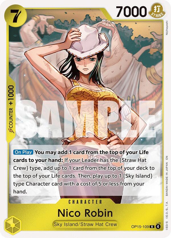 Nico Robin OP15-109 (Adventure on Kami's Island) - Foil
