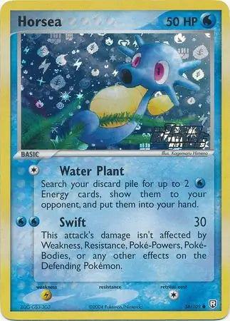 Horsea 58/109 (EX Team Rocket Returns) - Reverse Holofoil