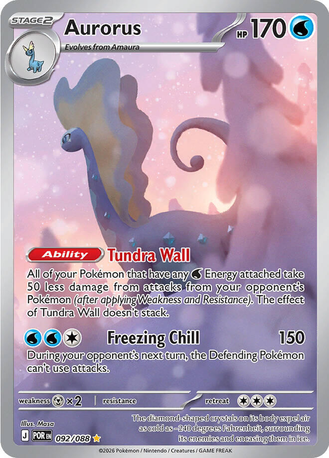 Aurorus 092/088 (ME03: Perfect Order) - Holofoil