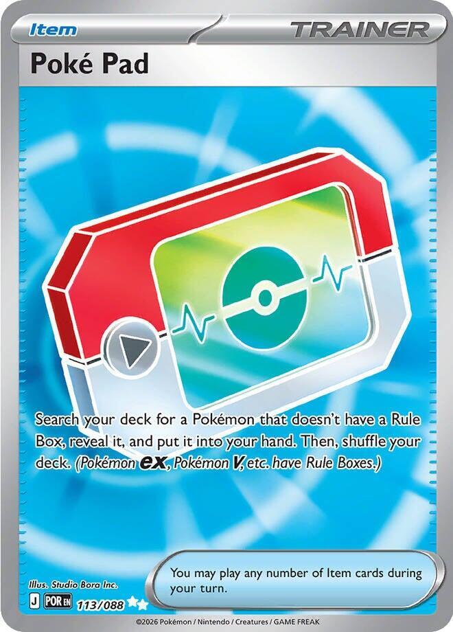 Poke Pad 113/088 (ME03: Perfect Order) - Holofoil