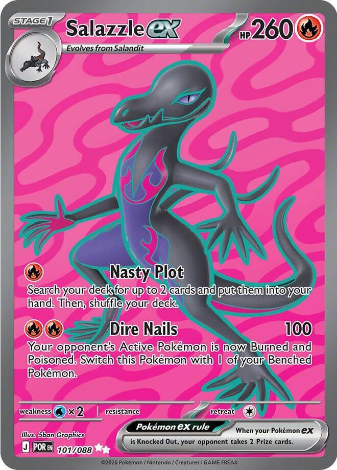 Salazzle ex 101/088 (ME03: Perfect Order) - Holofoil