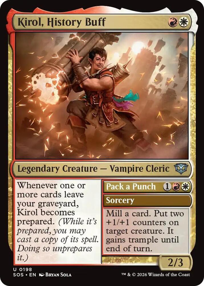 Kirol, History Buff // Pack a Punch 198 (Secrets of Strixhaven)