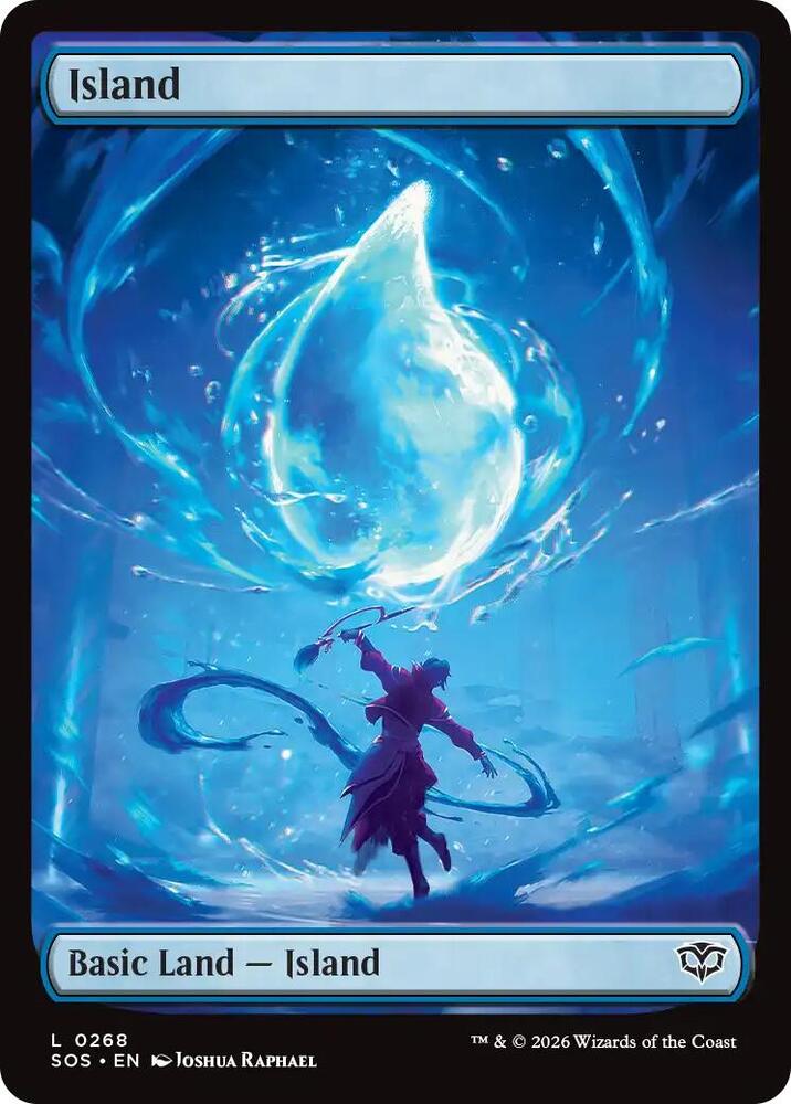 Island 268 (Secrets of Strixhaven) - Full Art