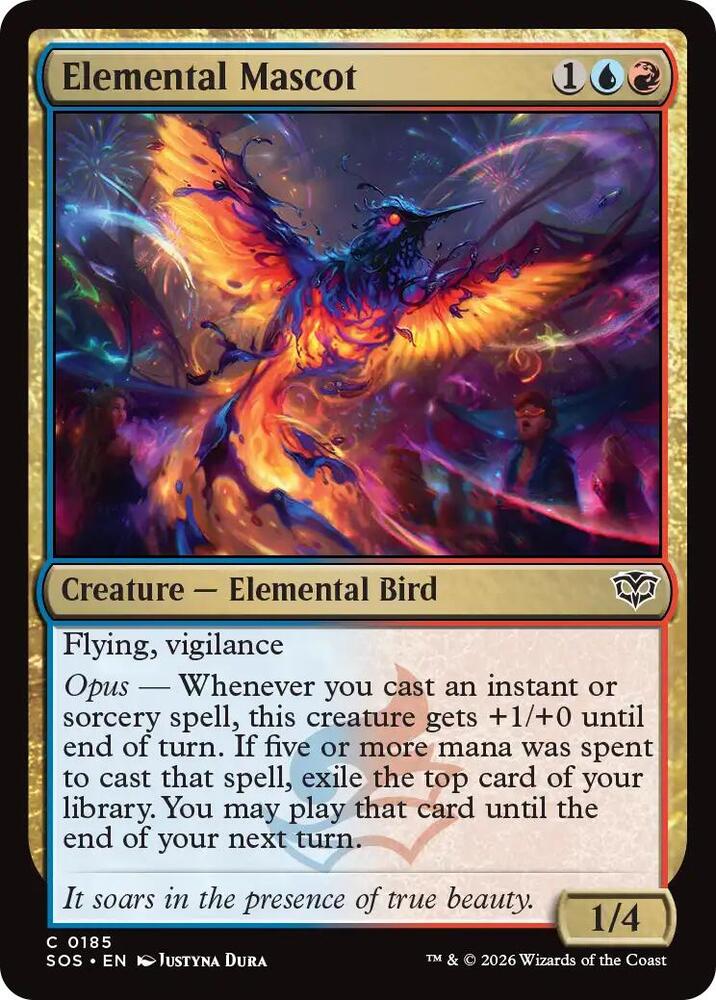 Elemental Mascot 185 (Secrets of Strixhaven)
