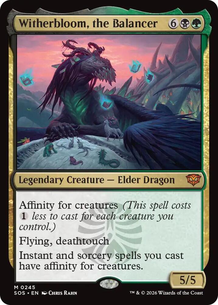 Witherbloom, the Balancer 245 (Secrets of Strixhaven) - Foil