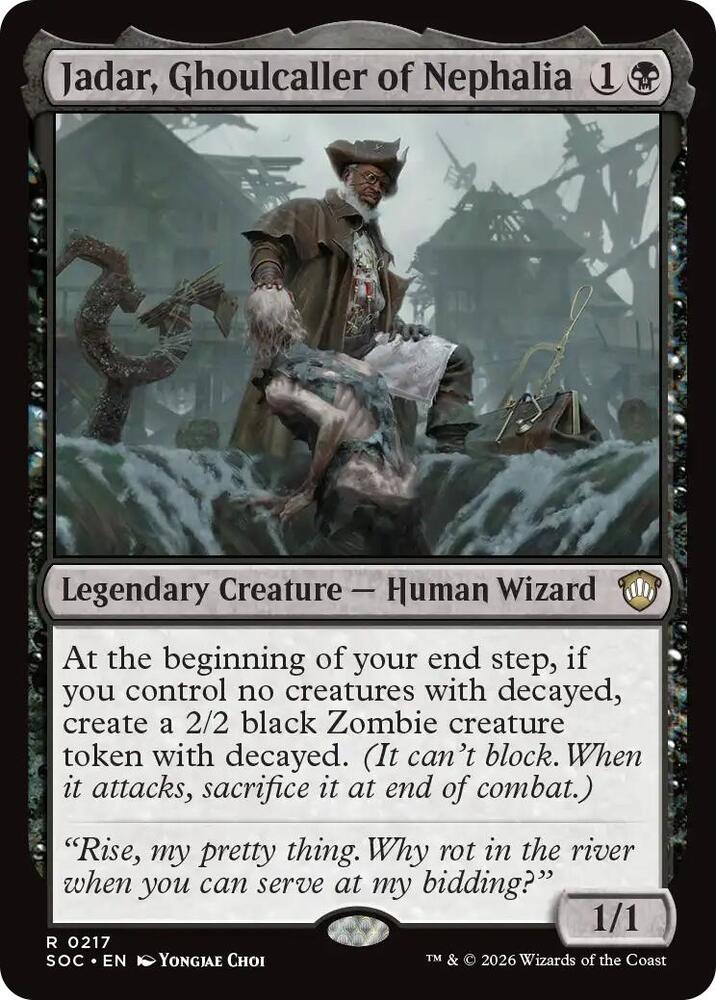 Jadar, Ghoulcaller of Nephalia 217 (Commander: Secrets of Strixhaven)