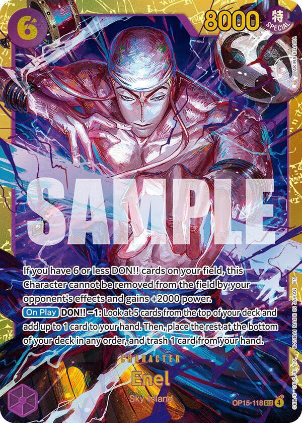 Enel OP15-118 (Adventure on Kami's Island) - Foil