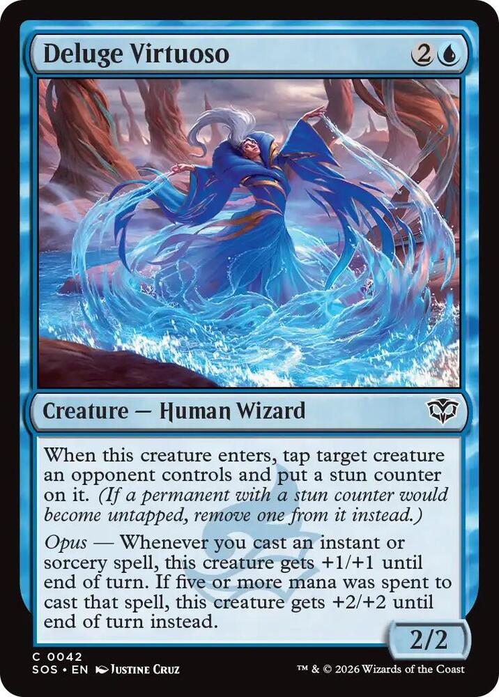 Deluge Virtuoso 42 (Secrets of Strixhaven)