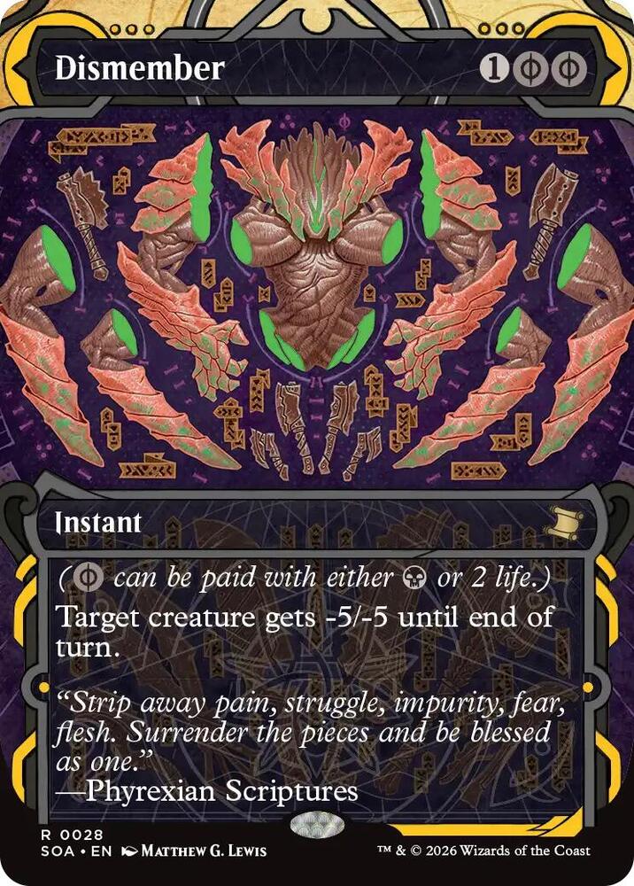 Dismember 28 (Secrets of Strixhaven: Mystical Archive) - Foil