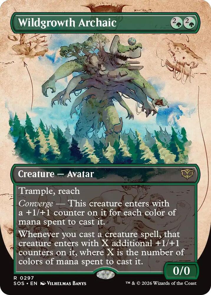 Wildgrowth Archaic 297 (Secrets of Strixhaven) - Borderless
