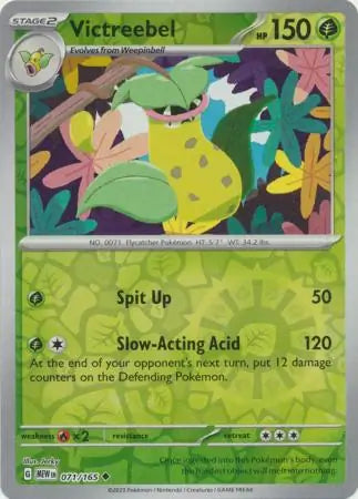 Victreebel 071/165 (SV: Scarlet & Violet 151) - Reverse Holofoil