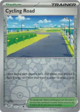 Cycling Road 157/165 (SV: Scarlet & Violet 151) - Reverse Holofoil