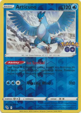 Articuno 024/078 (Pokemon GO) - Reverse Holofoil