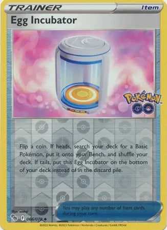Egg Incubator 066/078 (Pokemon GO) - Reverse Holofoil