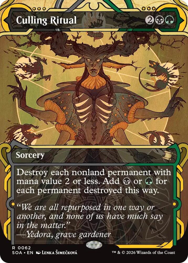 Culling Ritual 62 (Secrets of Strixhaven: Mystical Archive) - Foil