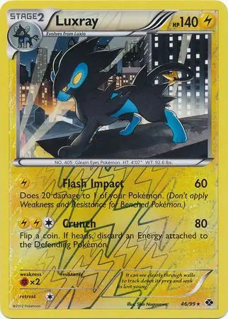 Luxray 46/99 (Next Destinies) - Reverse Holofoil