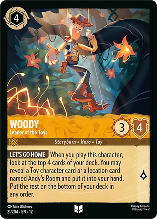 Woody, Leader of the Toys 21/204 (Wilds Unknown)