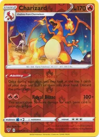 Charizard 025/185 (SWSH04: Vivid Voltage) - Reverse Holofoil