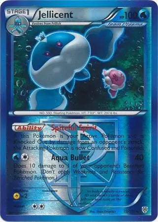 Jellicent Team Plasma 39/135 (Plasma Storm) - Reverse Holofoil