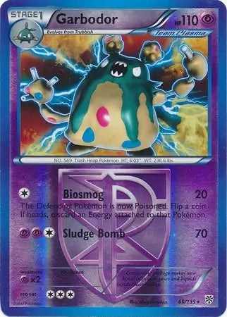 Garbodor Team Plasma 66/135 (Plasma Storm) - Reverse Holofoil