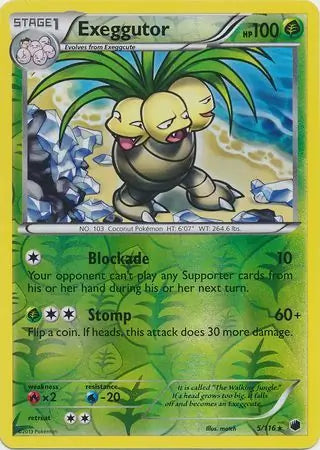 Exeggutor 5/116 (Plasma Freeze) - Reverse Holofoil